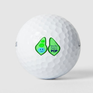 Klaar voor Pop Baby Boy Blue Pea Golfballen