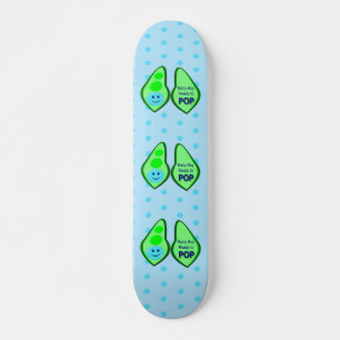 Klaar voor Pop Baby Boy Blue Pea Skateboard
