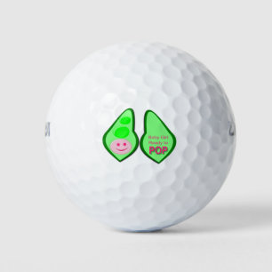 Klaar voor Pop Baby Girl Pink Pea Golfballen