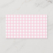 Klaar voor Pop Soda QR Code Gift Registry Informatiekaartje (Achterkant)