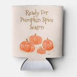 Klaar voor Pumpkin Spice Season Waterverf Pumpkin Blikjeskoeler