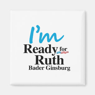 Klaar voor Ruth Bader Ginsburg 2016 Magneet