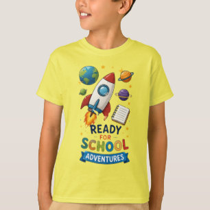 Klaar voor schoolavonturen Rocket Kids T-shirt