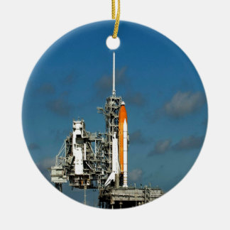 Klaar voor succes ruimtevaart keramisch ornament