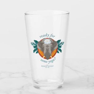 Klaar voor yoga? - De witte lotus Glas