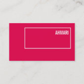 Klaarlijn visitekaartje (Achterkant)