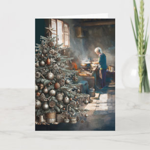 KLAARMAKEN VOOR KERSTDINER KAART