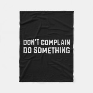 Klacht Doe iets - Kamala Harris - Tim W 2024 Fleece Deken