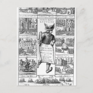 Klacht van het land briefkaart