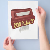 Klagen Box Flyer (Hand)