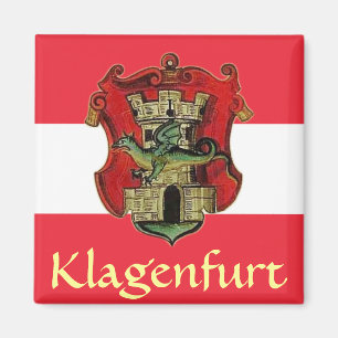 Klagenfurt Wapenmunt Magneet
