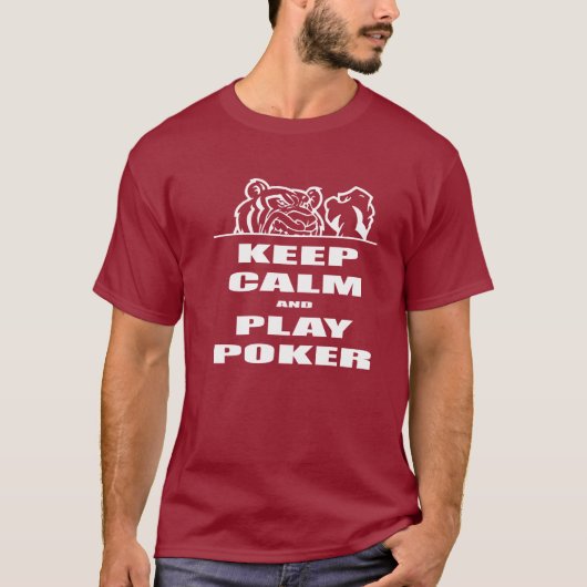 KLAM EN SPEELPOKER BEWAREN T-SHIRT (Voorkant)
