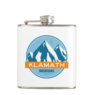 Klamath Mountains Californië Oregon Heupfles