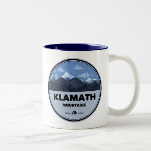 Klamath Mountains Californië Oregon Kamperen Tweekleurige Koffiemok