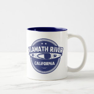 Klamath River, Californië Tweekleurige Koffiemok