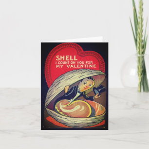 Klamme kaart, Storende Valentijnsdagkaarten Bedankkaart