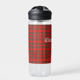 Klan Butter Tartan en aangepaste tekst Waterfles