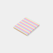 Klant Blauw Groen Paarse Geel Sinaasappel Gestreep Post-it® Notes (Schuin)