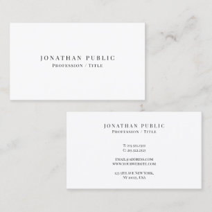 Klant Elegant Professioneel Modern Minimal Schatti Visitekaartje