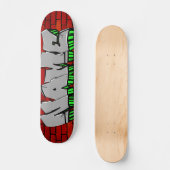 KLANT GRAFFITI SKATEBOARD *E-MAIL HIERONDER VOOR B (Voorkant)