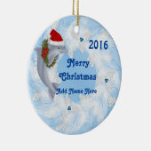 KLANT kerstcadeautje 2016 Keramisch Ornament (Rechts)