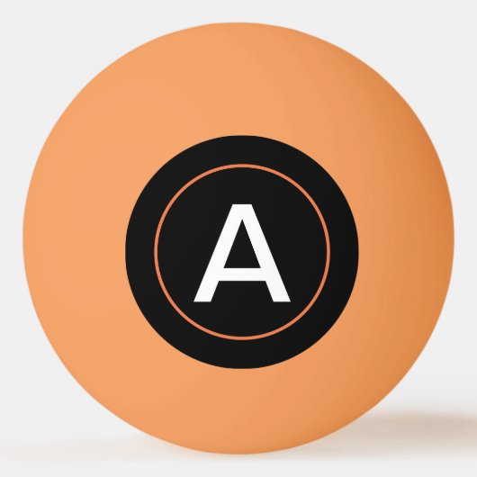 KLANT MONOGRAM Ping Pong Ball (Voorkant)