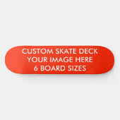 KLANT SCHAATS DECK 8 1/2-INCH KAMERMERK... ROOD SKATEBOARD (Horizontaal)