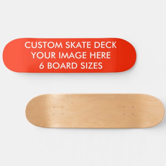 KLANT SCHAATS DECK 8 1/2-INCH KAMERMERK... ROOD SKATEBOARD (Horizontaal)
