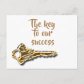 Klant van werknemer Klant Bedankt voor uw waarderi Briefkaart (Voorkant)