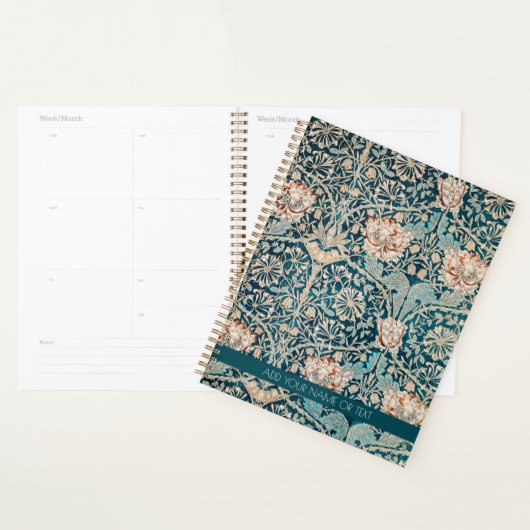 KLANT : WILLIAM MORRIS : HONEYSUCKLE 1846 PLANNER (Display)