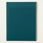 KLANT : WILLIAM MORRIS : HONEYSUCKLE 1846 PLANNER (Achterkant)