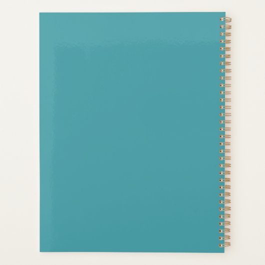 KLANT : WILLIAM MORRIS : HONEYSUCKLE PLANNER (Achterkant)