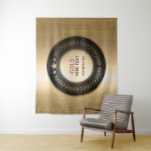 KLANTAFDRUKDIJMEDAL Gold #1 Champion EDITABLE Wandkleed (In situ)