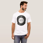 KLANTAFDRUKDIJMEDAL Silver Champion EDITABLE T-shirt (Voorkant volledig)