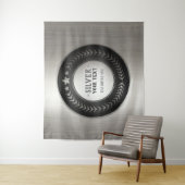 KLANTAFDRUKDIJMEDAL Silver Champion EDITABLE Wandkleed (In situ)