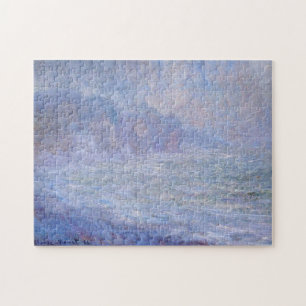 Klanten in Pourville Rain Monet Fine Art Legpuzzel