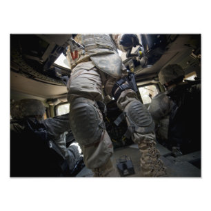 Klanten leren hun konvooprocedures foto afdruk