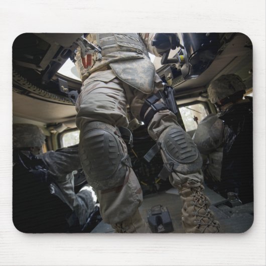 Klanten leren hun konvooprocedures muismat (Voorkant)