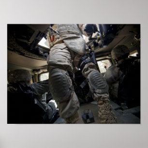 Klanten leren hun konvooprocedures poster