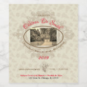 Klantencadeau - Aangepast wijnlabel met afbeelding Wijn Etiket (Enkel label)