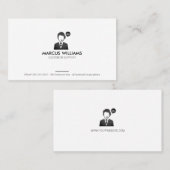 Klantenondersteuning Visitekaartje (Voorkant / Achterkant)