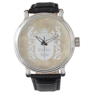 Klantgericht Heraldisch Schild Horloge