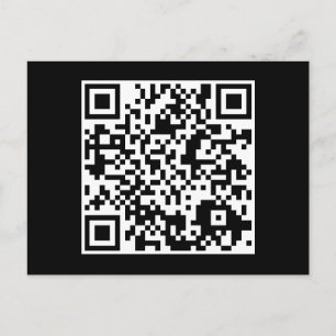klantgerichte code QR Briefkaart