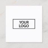 Klantloyaliteit en doorverwijzing Logo Contactkaartje (Achterkant)