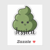 KLANTNAAM GROENBOEK STICKER (Vel)