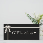 Klantspecifiek Business Gift Certificaat (Staand voorkant)
