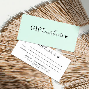 Klantspecifiek Business Gift Certificaat