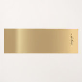 Klantspecifiek, goud (Imiteer) Yogamat (Voorkant (horizontaal))
