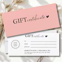 Klantspecifiek Logo Business Cadeaubon