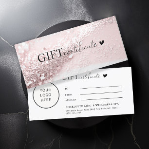 Klantspecifiek, Logo, Glitter, Zakelijk